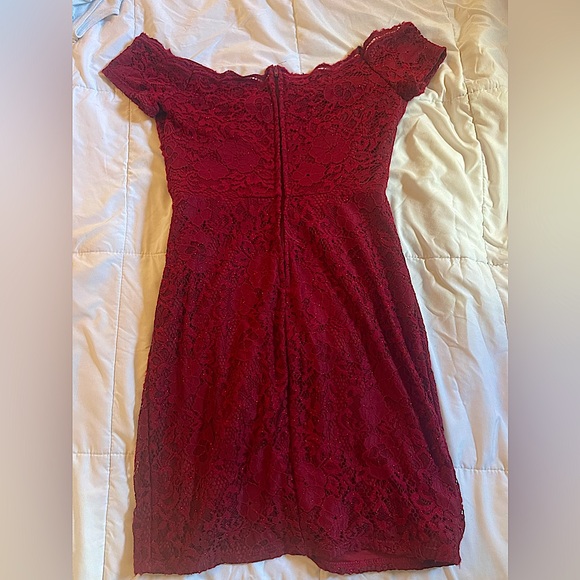 Women’s Windsor formal/cocktail mini wrap dress size 5/6 - Picture 3 of 5